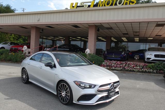 used 2023 Mercedes-Benz AMG CLA 35 car, priced at $44,800