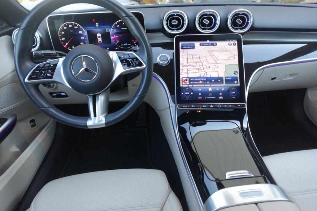 used 2022 Mercedes-Benz C-Class car, priced at $41,800