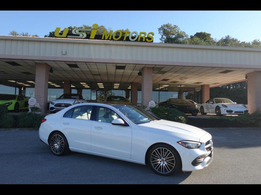 used 2022 Mercedes-Benz C-Class car, priced at $41,800