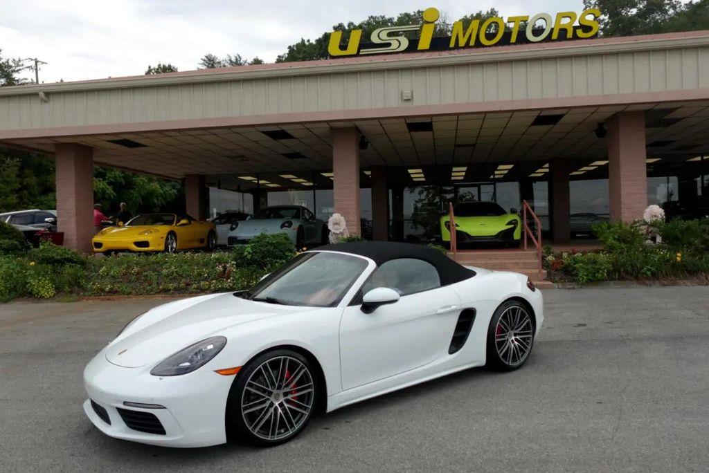 used 2017 Porsche 718 Boxster car, priced at $58,800