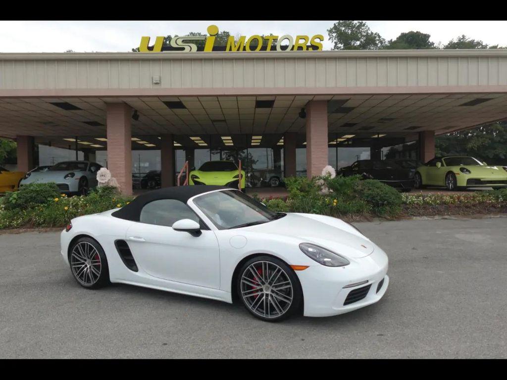 used 2017 Porsche 718 Boxster car, priced at $58,800
