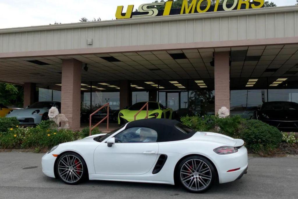 used 2017 Porsche 718 Boxster car, priced at $58,800