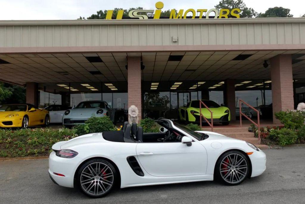 used 2017 Porsche 718 Boxster car, priced at $58,800