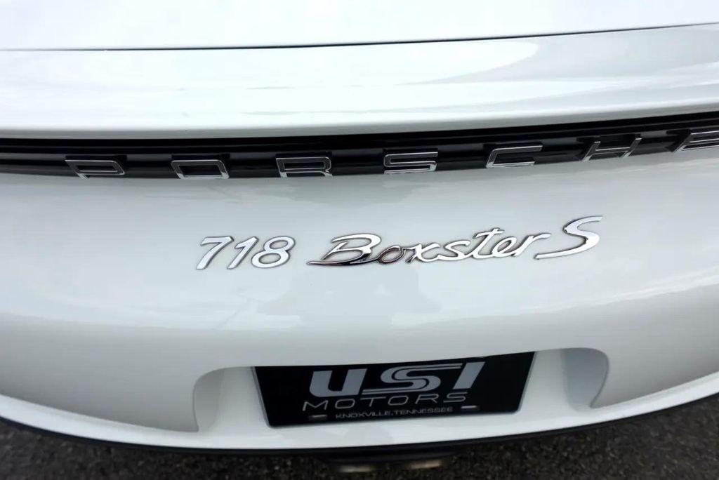 used 2017 Porsche 718 Boxster car, priced at $58,800
