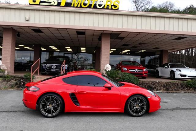 used 2017 Porsche 718 Cayman car, priced at $48,800