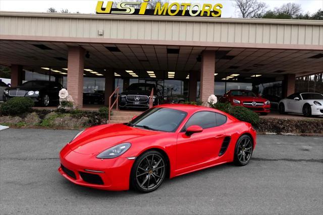 used 2017 Porsche 718 Cayman car, priced at $48,800