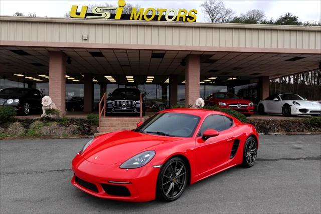 used 2017 Porsche 718 Cayman car, priced at $48,800