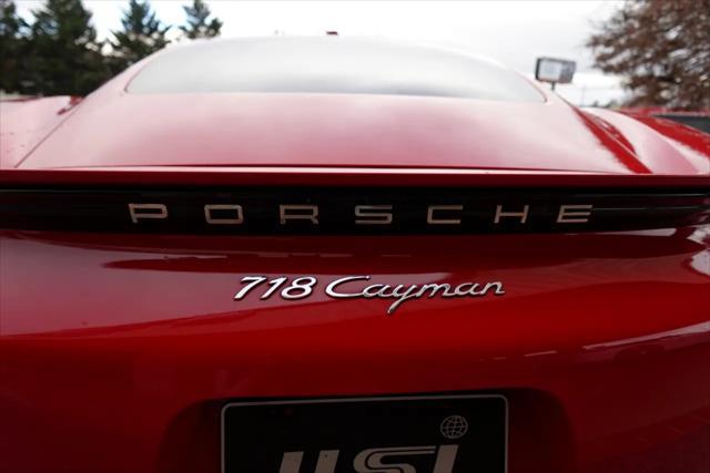 used 2017 Porsche 718 Cayman car, priced at $48,800