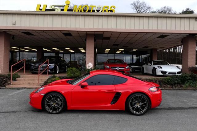 used 2017 Porsche 718 Cayman car, priced at $48,800