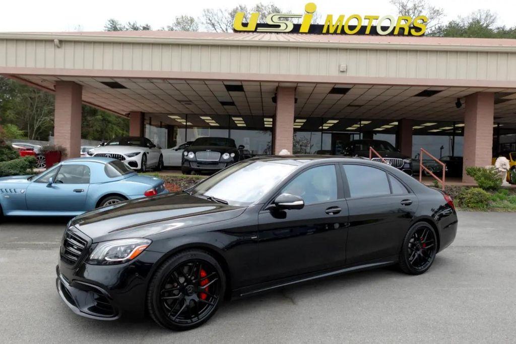 used 2020 Mercedes-Benz AMG S 63 car, priced at $82,800