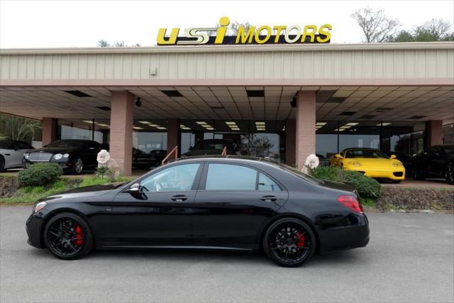 used 2020 Mercedes-Benz AMG S 63 car, priced at $84,500