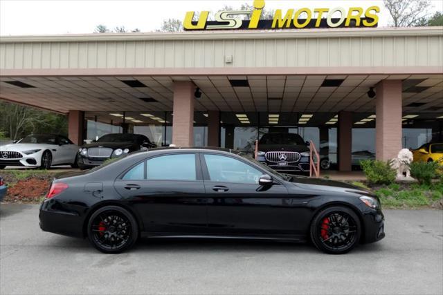 used 2020 Mercedes-Benz AMG S 63 car, priced at $84,500