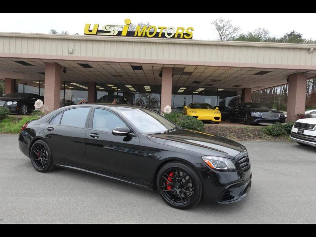 used 2020 Mercedes-Benz AMG S 63 car, priced at $82,800