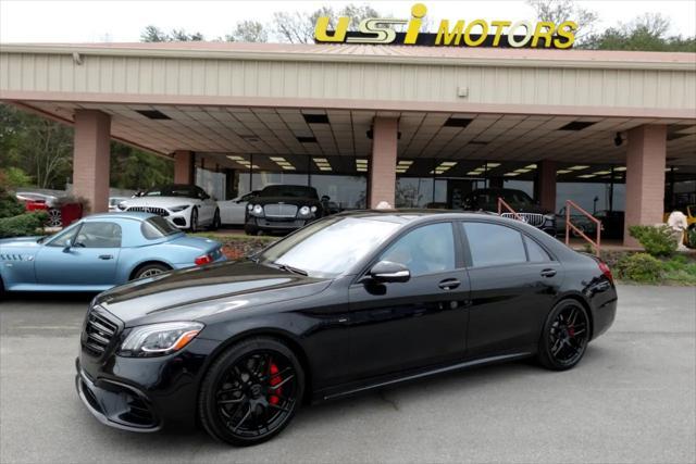 used 2020 Mercedes-Benz AMG S 63 car, priced at $84,500