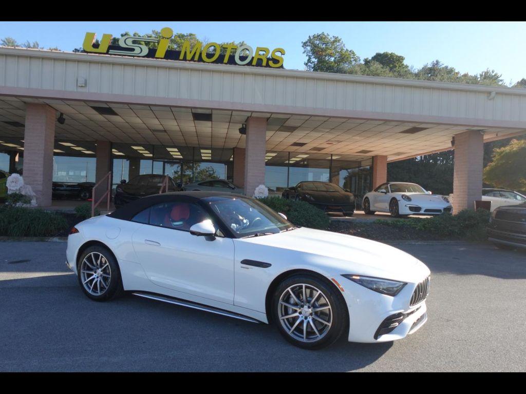 used 2023 Mercedes-Benz AMG SL 43 car, priced at $82,500