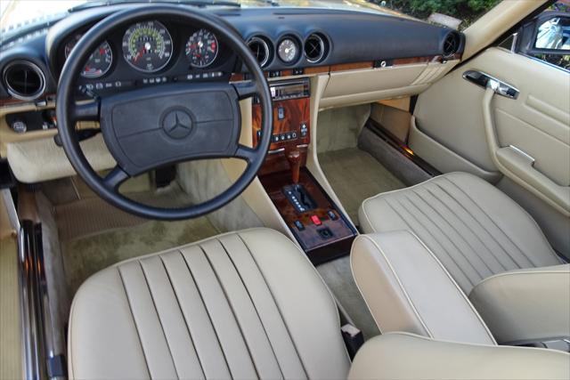 used 1988 Mercedes-Benz SL-Class car, priced at $32,800