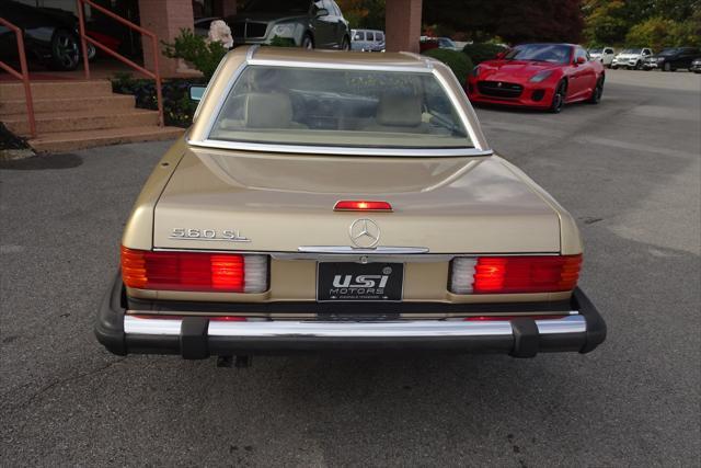 used 1988 Mercedes-Benz SL-Class car, priced at $32,800