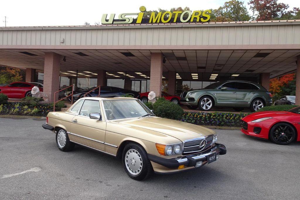 used 1988 Mercedes-Benz SL-Class car, priced at $28,800