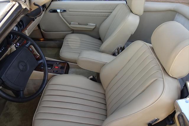 used 1988 Mercedes-Benz SL-Class car, priced at $32,800