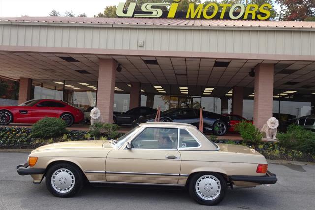 used 1988 Mercedes-Benz SL-Class car, priced at $32,800