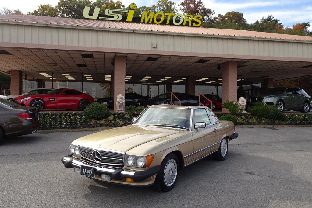 used 1988 Mercedes-Benz SL-Class car, priced at $28,800