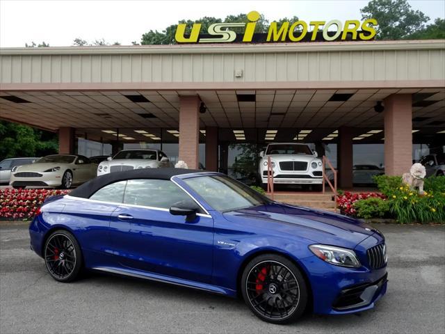 used 2020 Mercedes-Benz AMG C 63 car, priced at $68,500