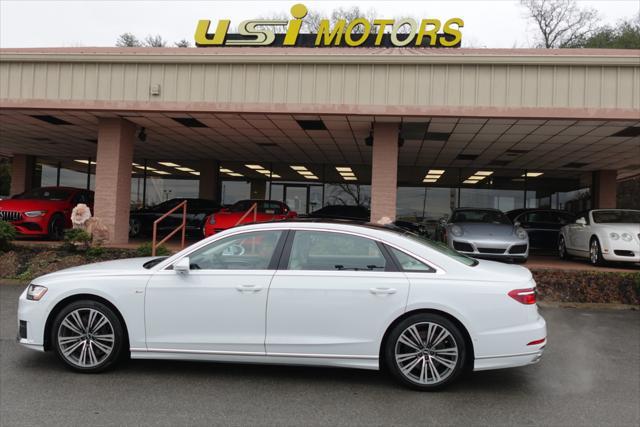 used 2021 Audi A8 car, priced at $58,800