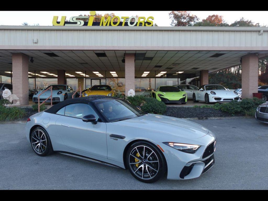 used 2022 Mercedes-Benz AMG SL 63 car, priced at $123,500