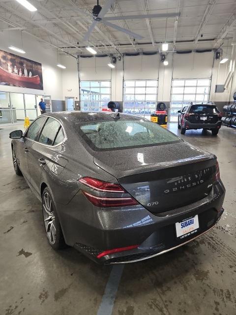 used 2023 Genesis G70 car, priced at $30,669