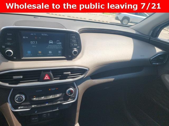 used 2019 Hyundai Santa Fe car, priced at $13,777