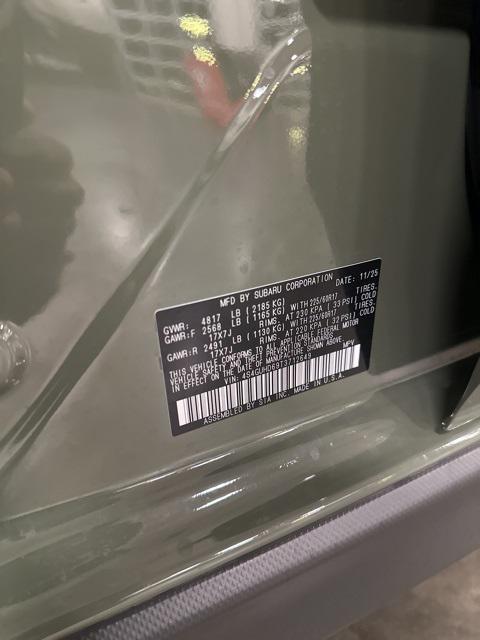 new 2026 Subaru Crosstrek car, priced at $33,002