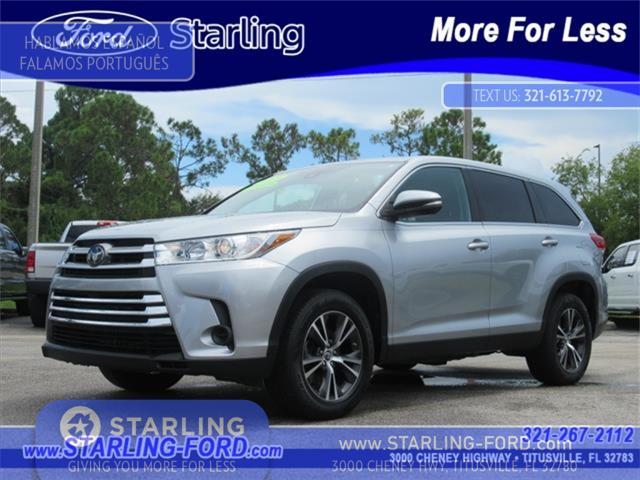 used 2019 Toyota Highlander car, priced at $18,383