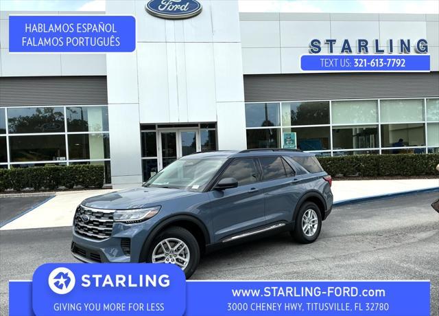 new 2025 Ford Explorer car, priced at $38,825