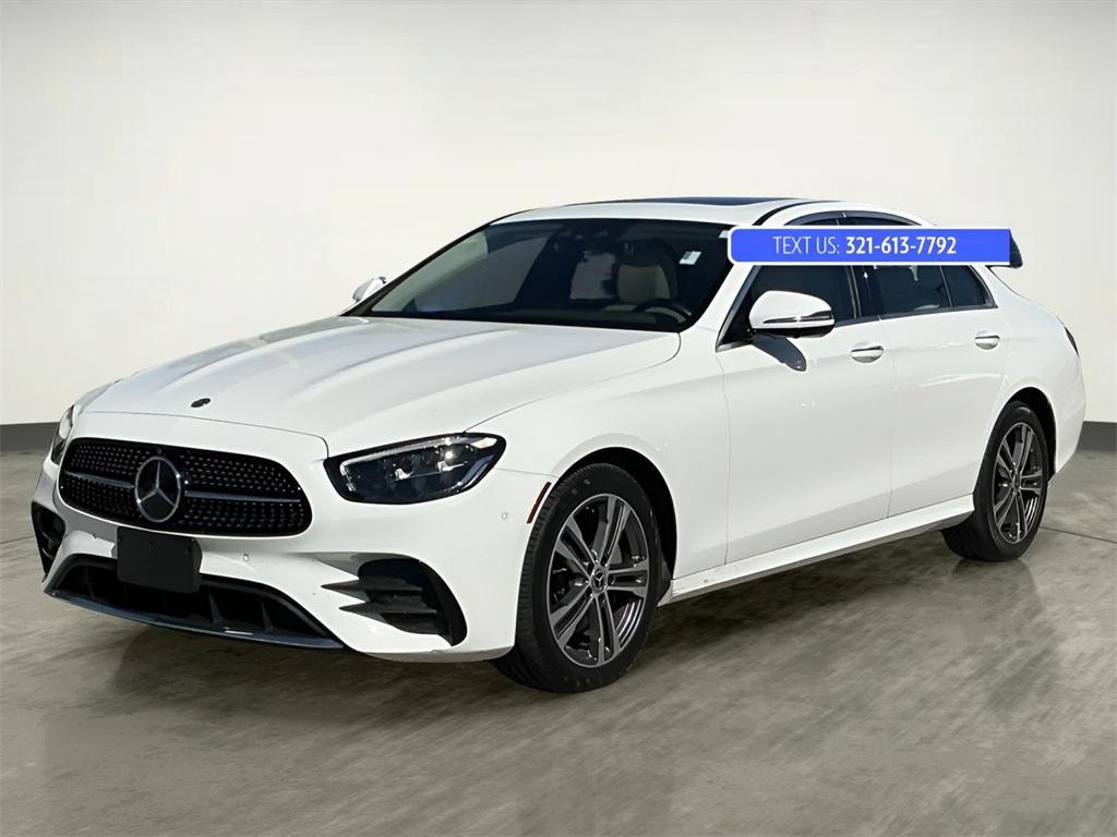 used 2021 Mercedes-Benz E-Class car, priced at $36,589