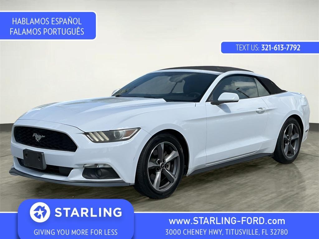 used 2015 Ford Mustang car, priced at $16,487