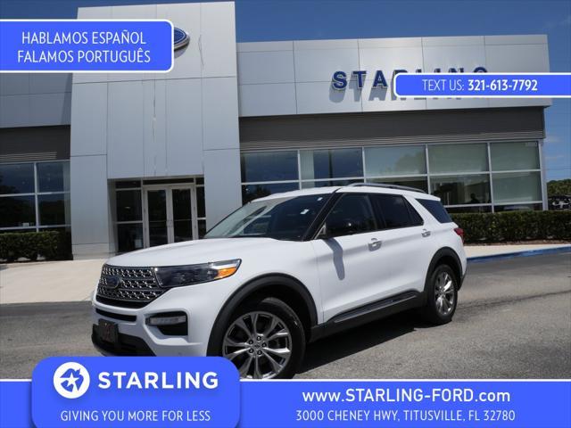 used 2022 Ford Explorer car, priced at $31,850