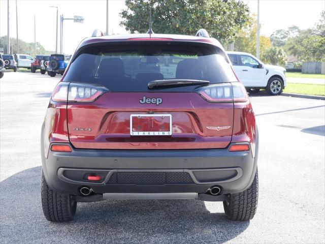 used 2021 Jeep Cherokee car, priced at $25,880