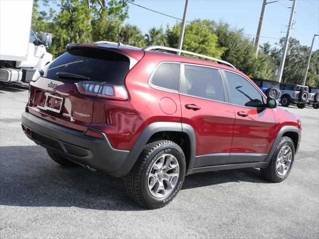 used 2021 Jeep Cherokee car, priced at $25,880