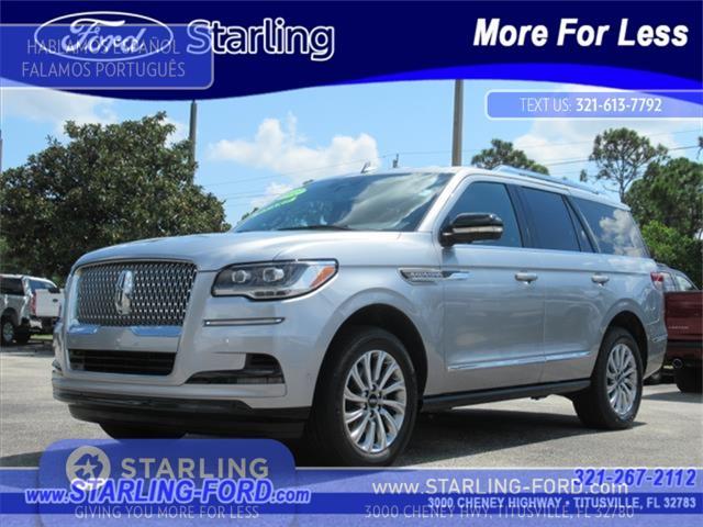 used 2022 Lincoln Navigator car, priced at $50,991