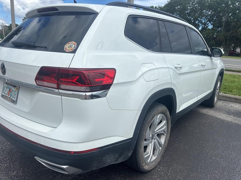 used 2021 Volkswagen Atlas car, priced at $22,966