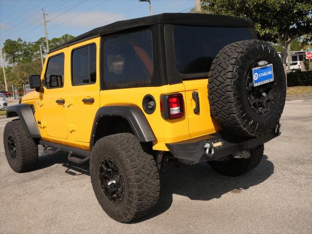 used 2021 Jeep Wrangler Unlimited car, priced at $28,570