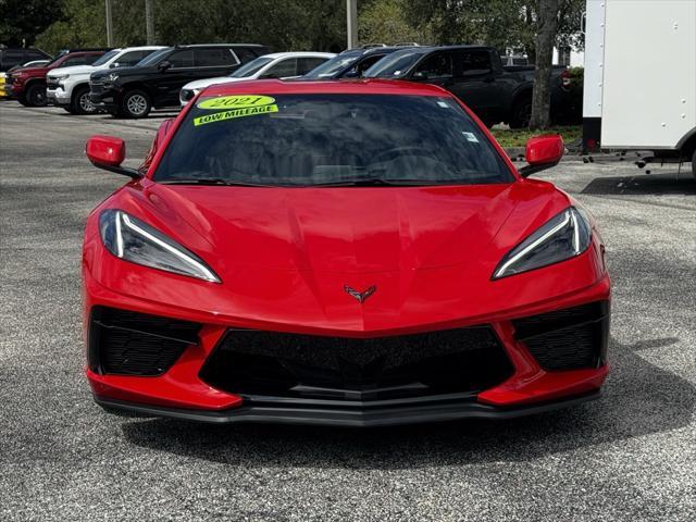 used 2021 Chevrolet Corvette car, priced at $62,999