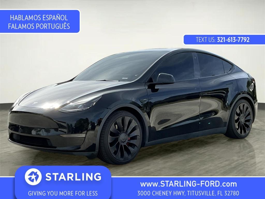 used 2021 Tesla Model Y car, priced at $24,998