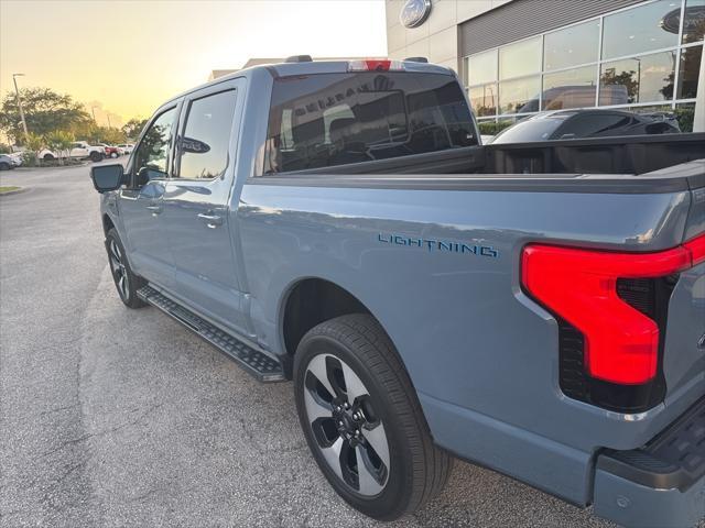 used 2023 Ford F-150 Lightning car, priced at $57,995