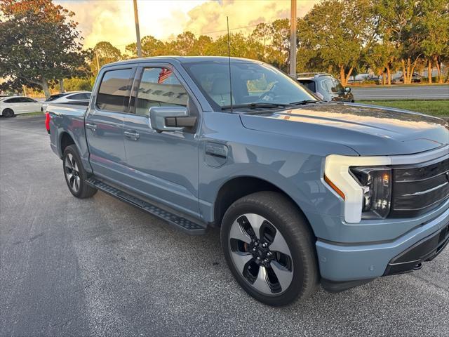 used 2023 Ford F-150 Lightning car, priced at $57,995
