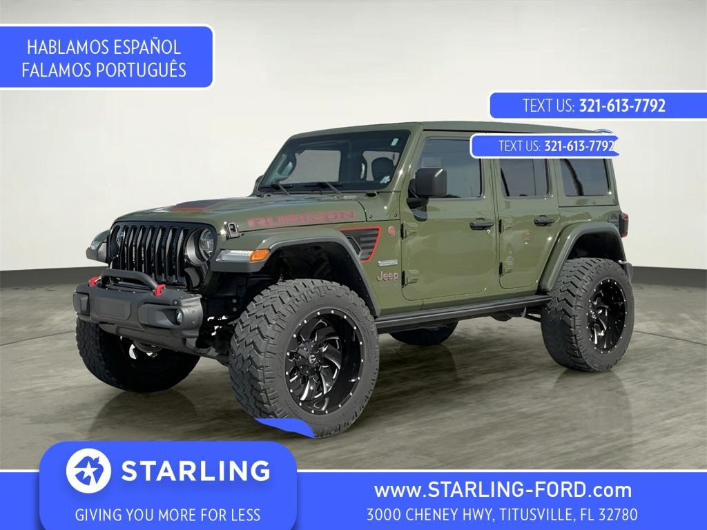 used 2020 Jeep Wrangler Unlimited car, priced at $29,562