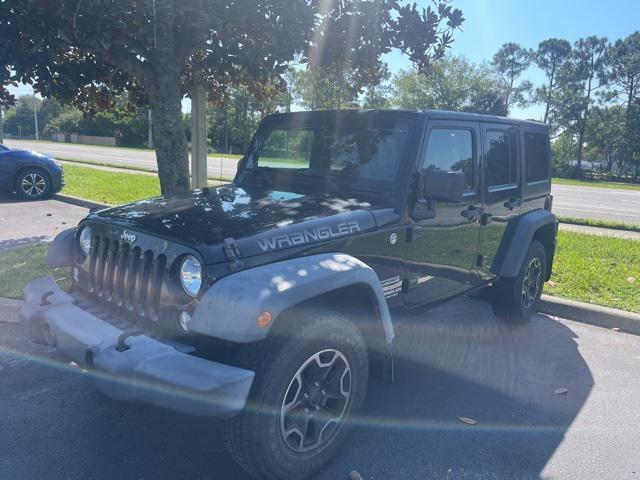 used 2015 Jeep Wrangler Unlimited car, priced at $18,740