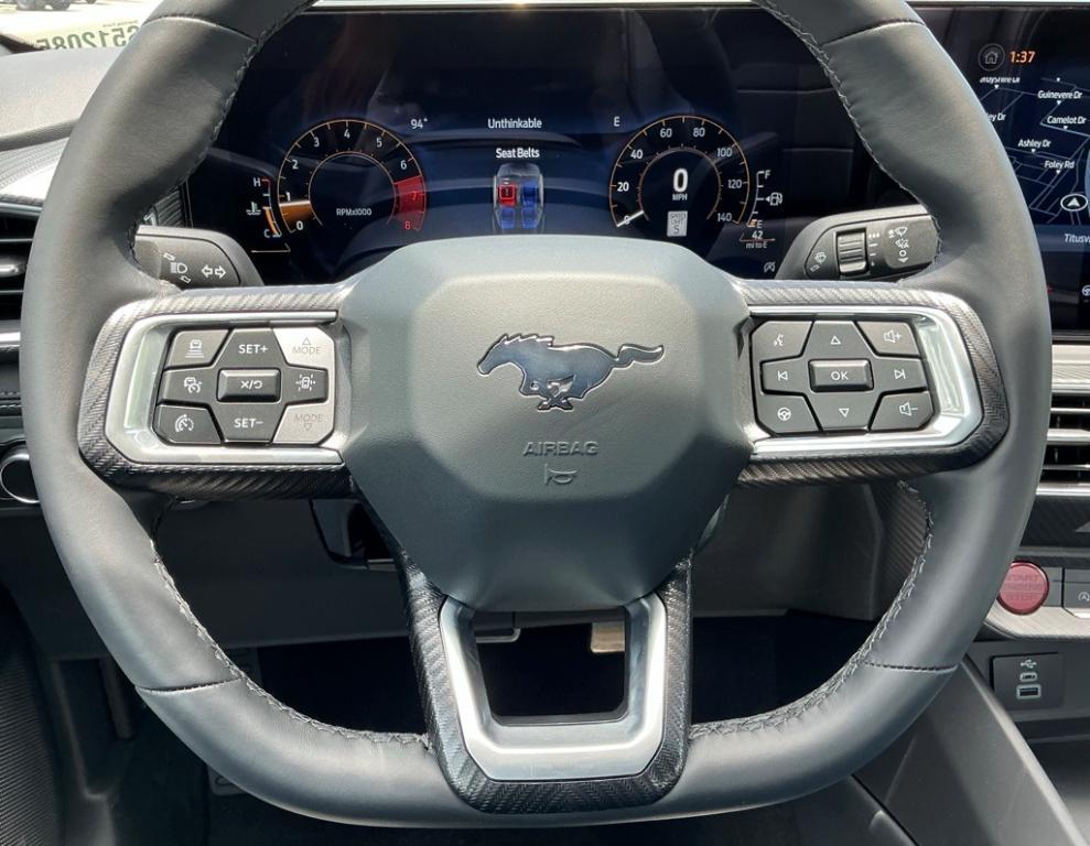 new 2025 Ford Mustang car, priced at $39,930