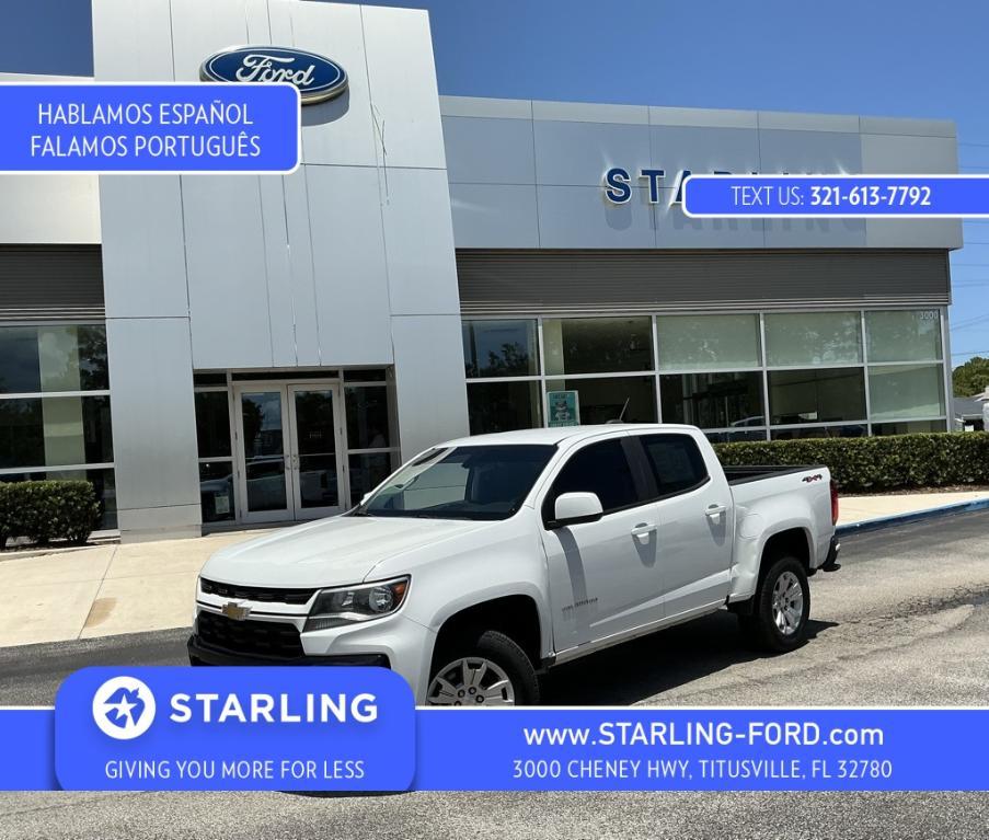 used 2021 Chevrolet Colorado car, priced at $22,998