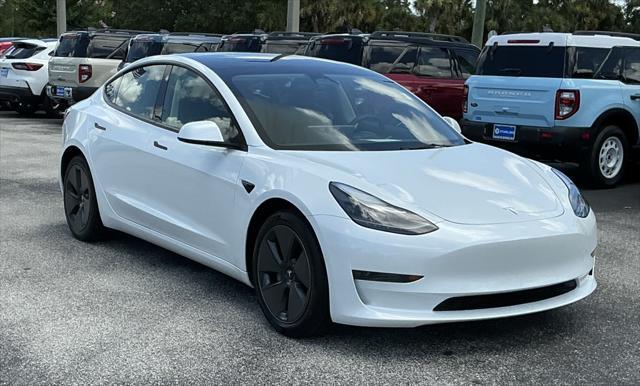 used 2023 Tesla Model 3 car, priced at $26,495